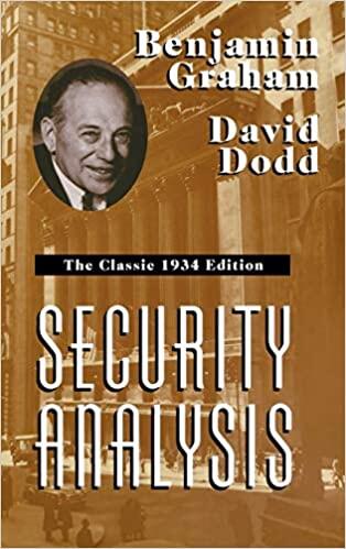 Security Analysis Security Analysis